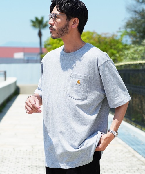 Футболка рабочая с коротким рукавом, большими карманами и нашивкой с логотипом Carhartt
Футболка рабочая с коротким рукавом, большими карманами и нашивкой с логотипом Carhartt