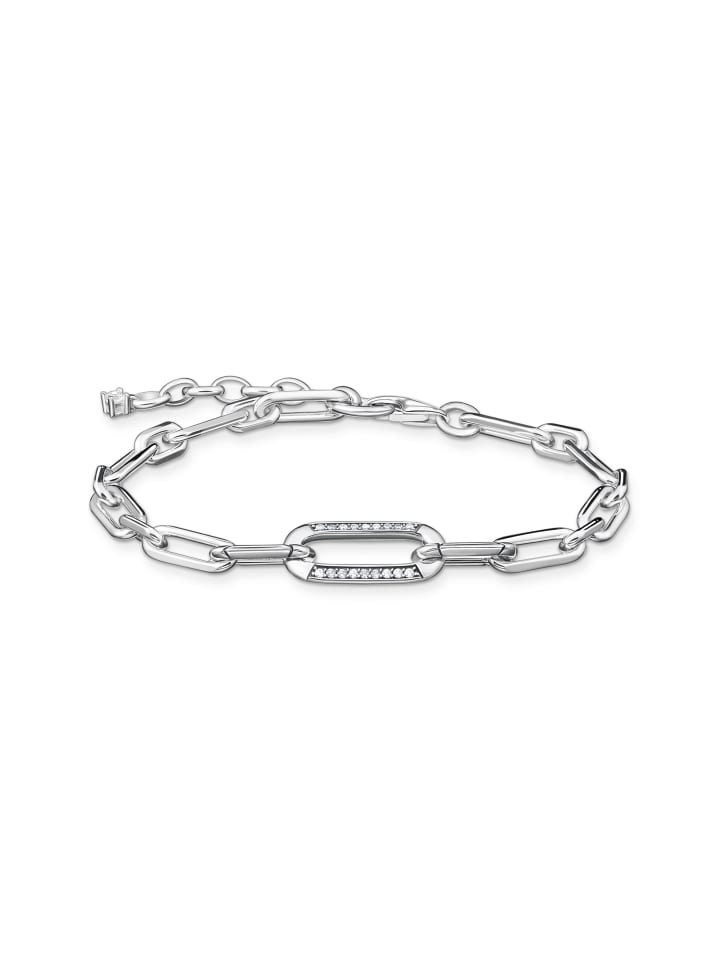Thomas Sabo Серебряный браслет-цепочка из серебра и белого цвета
Thomas Sabo Серебряный браслет-цепочка из серебра и белого цвета