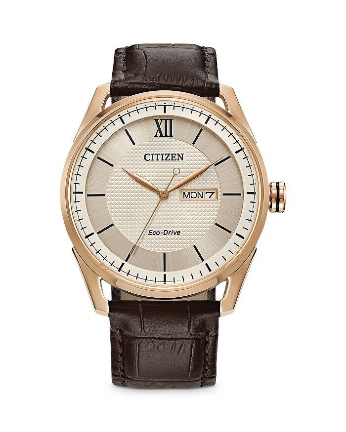 Классические часы Citizen Eco-Drive, 42 мм, коричневый/бежевый
Классические часы Citizen Eco-Drive, 42 мм, коричневый/бежевый