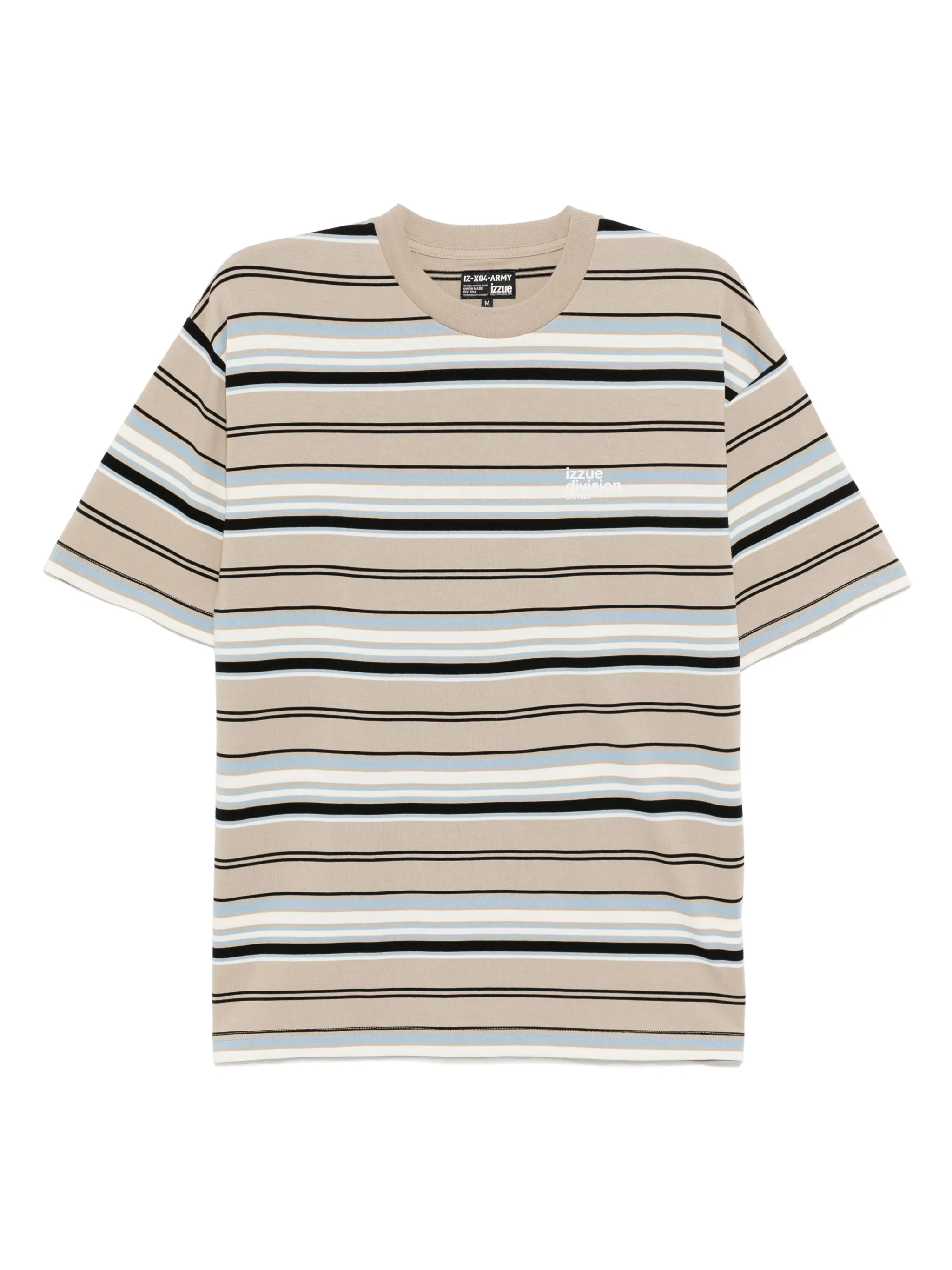 Полосатая футболка с логотипом Izzue, коричневый
Полосатая футболка с логотипом Izzue, коричневый