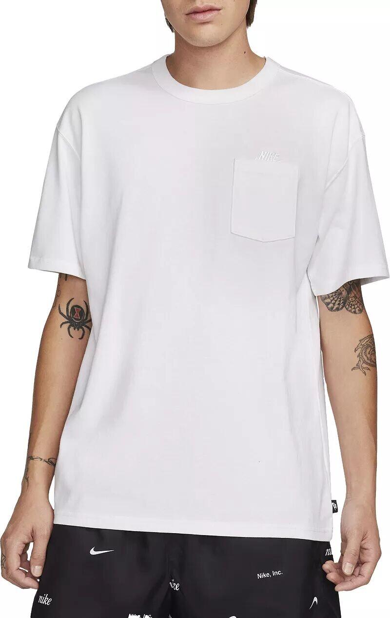Мужская футболка премиум-класса с карманами Nike, белый
Мужская футболка премиум-класса с карманами Nike, белый