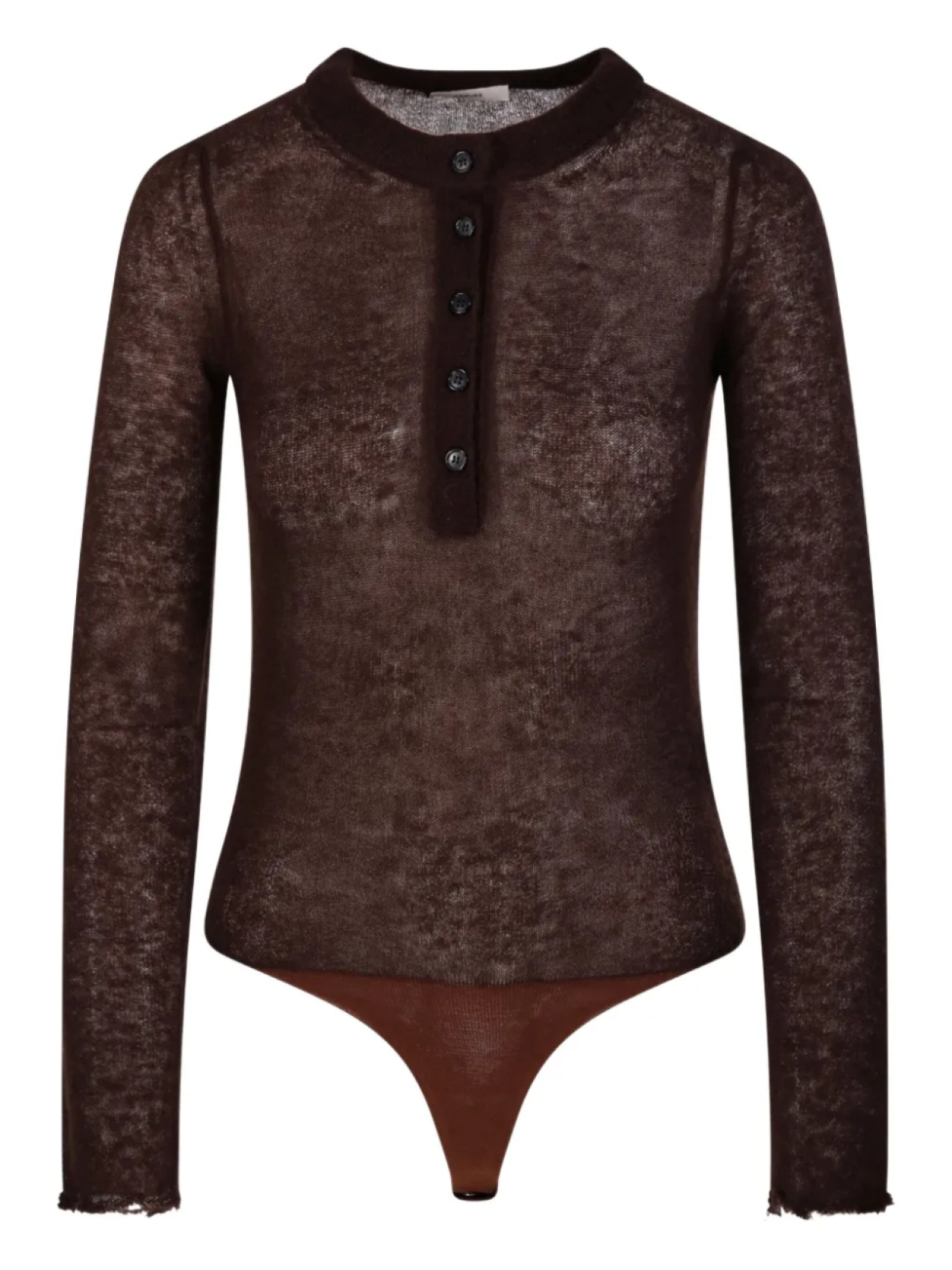 Haikure боди с длинными рукавами, коричневый
Haikure боди с длинными рукавами, коричневый