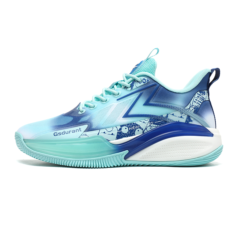 Gaius Durant Низкие баскетбольные кроссовки мужские бело-голубые, цвет White Cyan
Gaius Durant Низкие баскетбольные кроссовки мужские бело-голубые, цвет White Cyan
