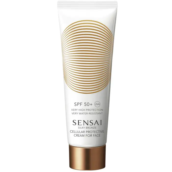 Солнцезащитный крем cellular protective cream for face protector solar facial Sensai, цвет 50
Солнцезащитный крем cellular protective cream for face protector solar facial Sensai, цвет 50