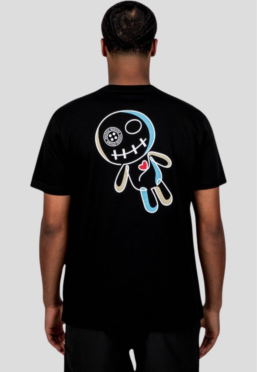 Футболка с принтом Wrong Friends, черный
Футболка с принтом Wrong Friends, черный