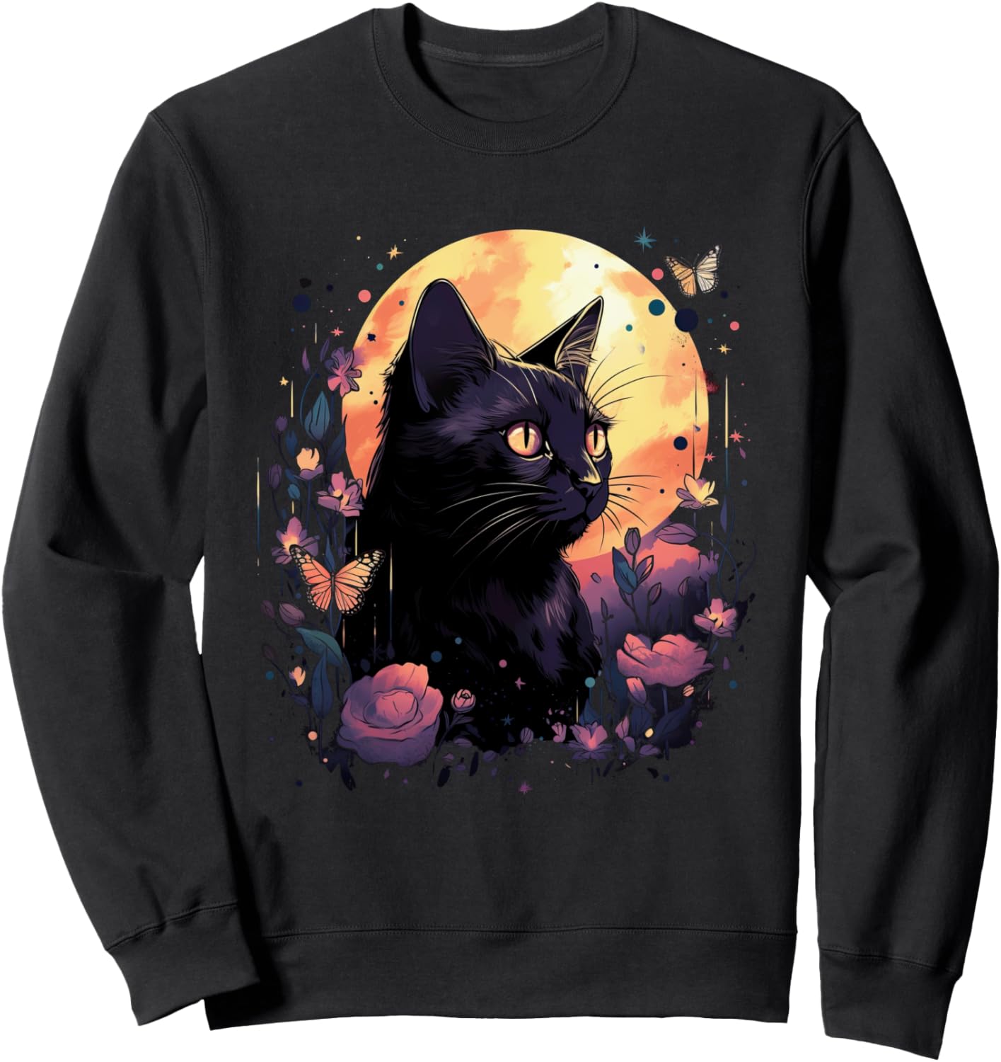 Стильная толстовка с изображением кошки в деревенском стиле, украшенная бабочками и цветами Cottagecore Goblincore And Fairycore Stuff, черный
Стильная толстовка с изображением кошки в деревенском стиле, украшенная бабочками и цветами Cottagecore Goblincore And Fairycore Stuff, черный