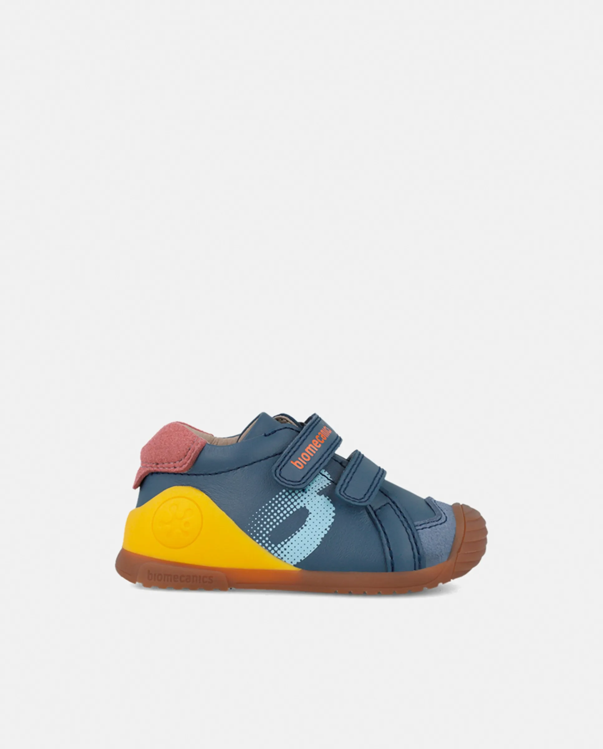 Детские спортивные кожаные ботинки с двойной липучкой Biomecanics, голубой
Детские спортивные кожаные ботинки с двойной липучкой Biomecanics, голубой