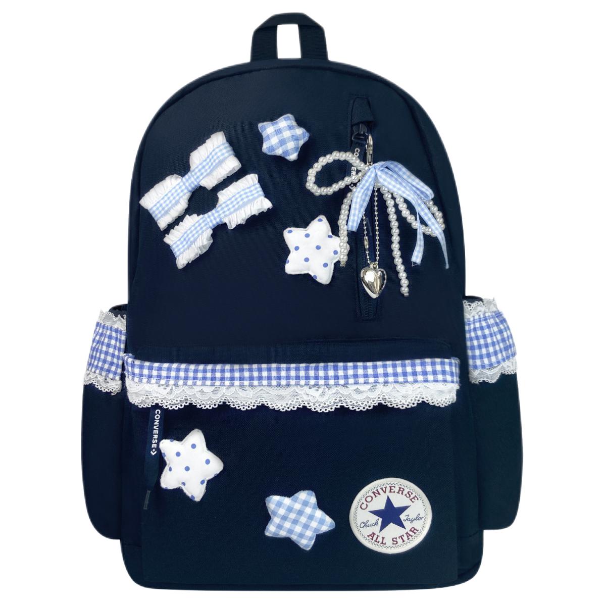 Converse Полиэстеровый рюкзак средний унисекс темно-синий, Midsummer Night's Star
Converse Полиэстеровый рюкзак средний унисекс темно-синий, Midsummer Night's Star