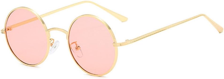 Классические мужские круглые солнцезащитные очки LVTFCO для мужчин и женщин, металлическая оправа, защита от ультрафиолета UV400, модные очки для мужчин и женщин, Gold-pink
Классические мужские круглые солнцезащитные очки LVTFCO для мужчин и женщин, металлическая оправа, защита от ультрафиолета UV400, модные очки для мужчин и женщин, Gold-pink