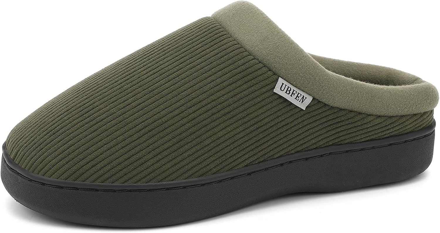 Мужские тапочки UBFEN для дома и спальни с мемори-пенной стелькой, легкие, без застежек, подходят для улицы, зеленый
Мужские тапочки UBFEN для дома и спальни с мемори-пенной стелькой, легкие, без застежек, подходят для улицы, зеленый