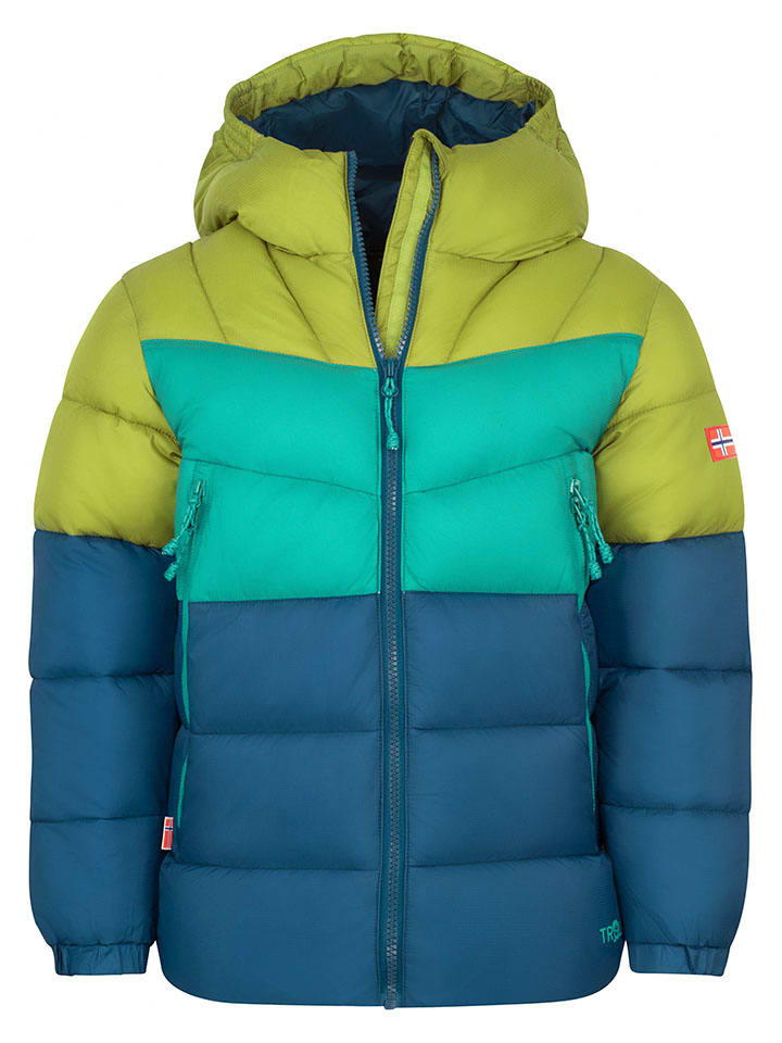 Зимняя куртка "Киркенес" синего/зеленого цвета. Trollkids
Зимняя куртка "Киркенес" синего/зеленого цвета. Trollkids