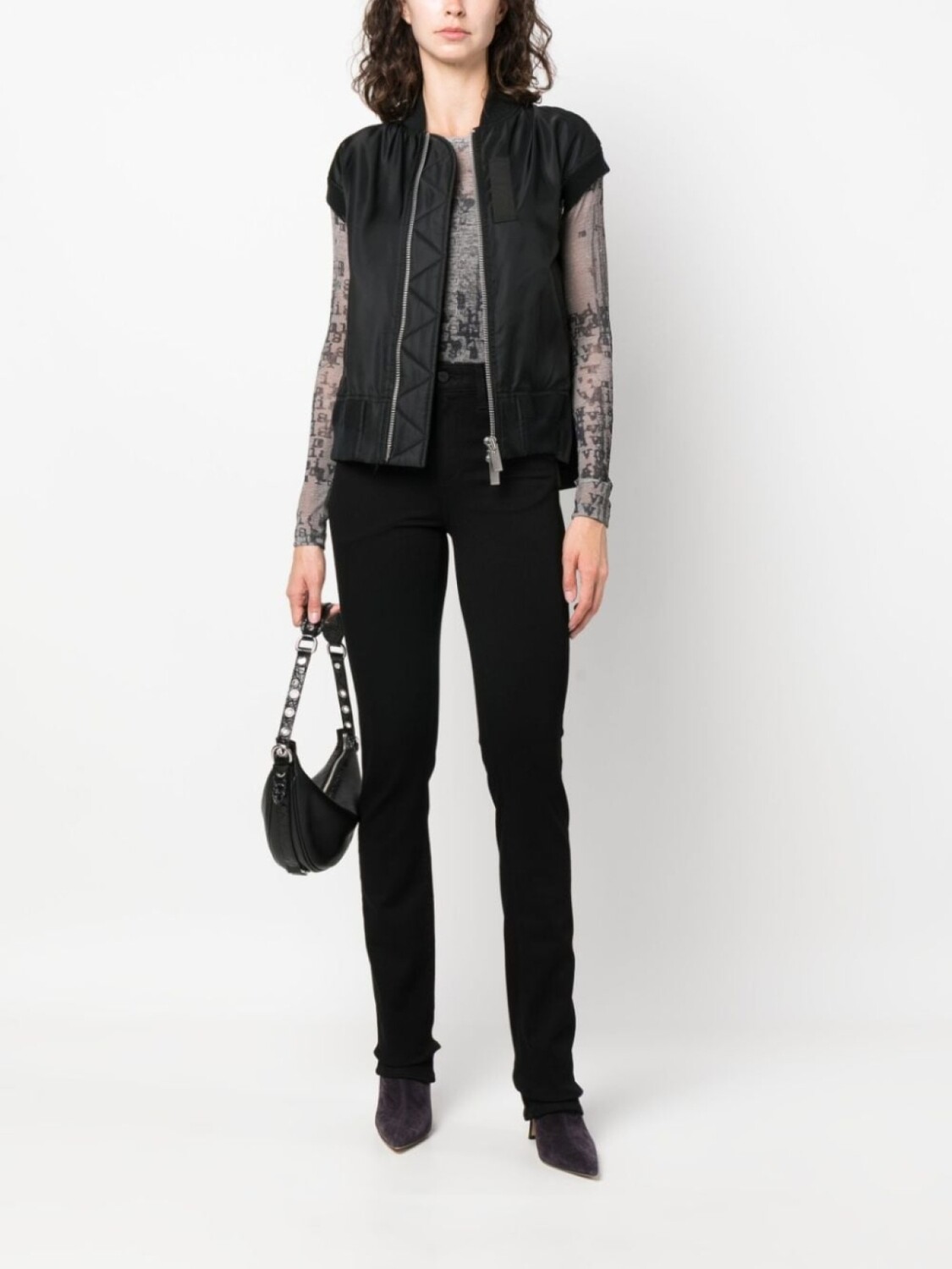 Прямые джинсы с завышенной талией PAIGE, черный
Прямые джинсы с завышенной талией PAIGE, черный