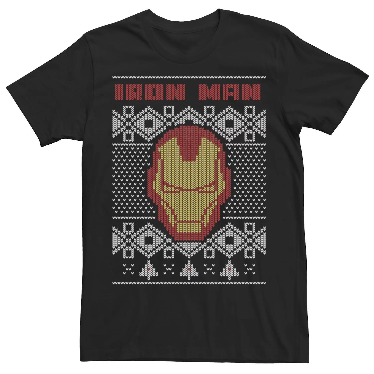 Мужская трикотажная футболка с логотипом Marvel Iron Man Licensed Character
Мужская трикотажная футболка с логотипом Marvel Iron Man Licensed Character