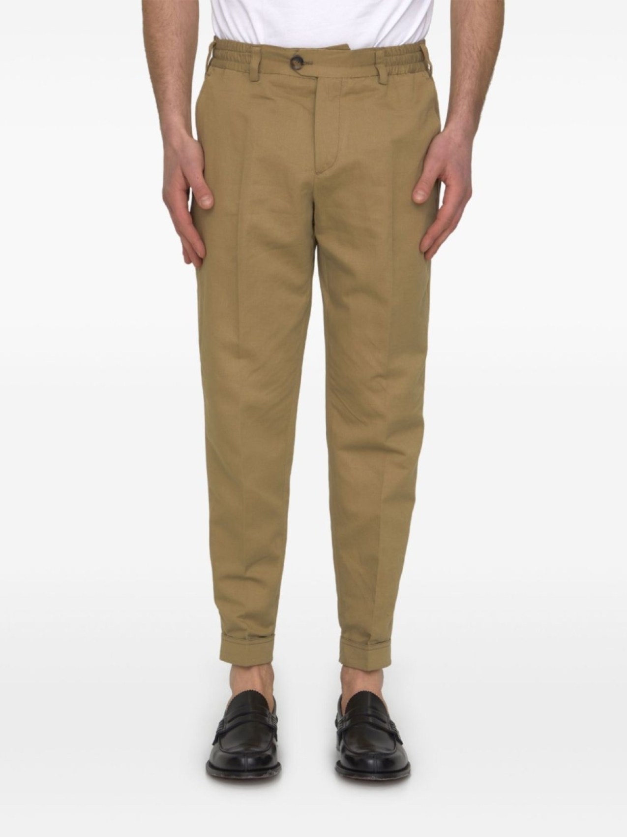 PT Torino укороченные брюки, нейтральный цвет
PT Torino укороченные брюки, нейтральный цвет