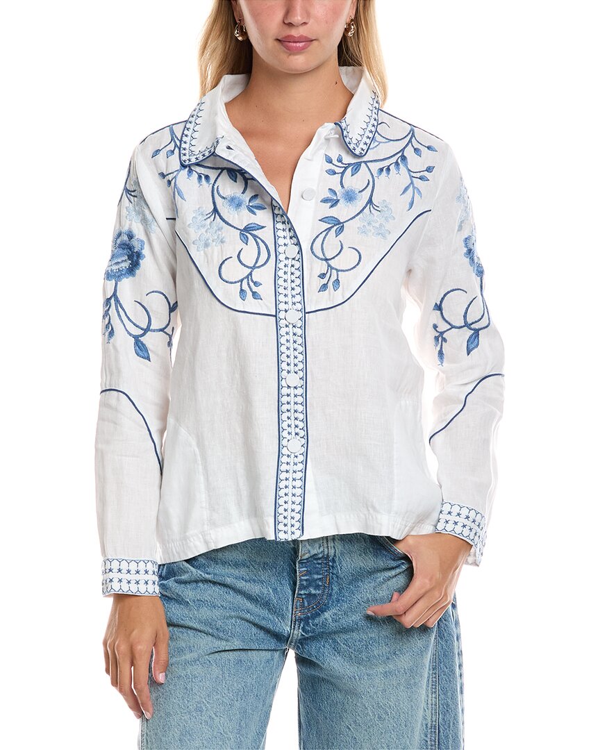 Джонни Вас Западная льняная куртка Johnny Was, белый
Джонни Вас Западная льняная куртка Johnny Was, белый