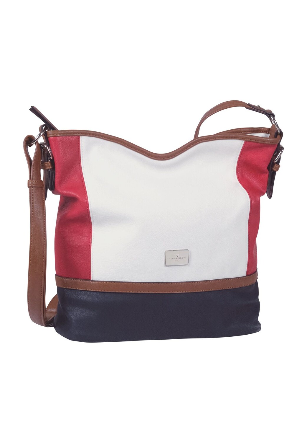 Женская сумка через плечо из искусственной кожи в полоску с блоками TOM TAILOR, цвет Mixed Mari
Женская сумка через плечо из искусственной кожи в полоску с блоками TOM TAILOR, цвет Mixed Mari