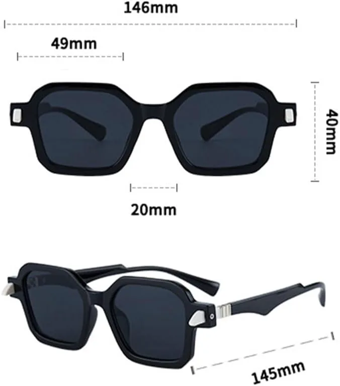 Модные ретро-солнцезащитные очки для женщин, двухцветные, для мужчин, в стиле панк, с многоугольными заклепками, солнцезащитные очки UV400 KTUCN, Green Clear
Модные ретро-солнцезащитные очки для женщин, двухцветные, для мужчин, в стиле панк, с многоугольными заклепками, солнцезащитные очки UV400 KTUCN, Green Clear