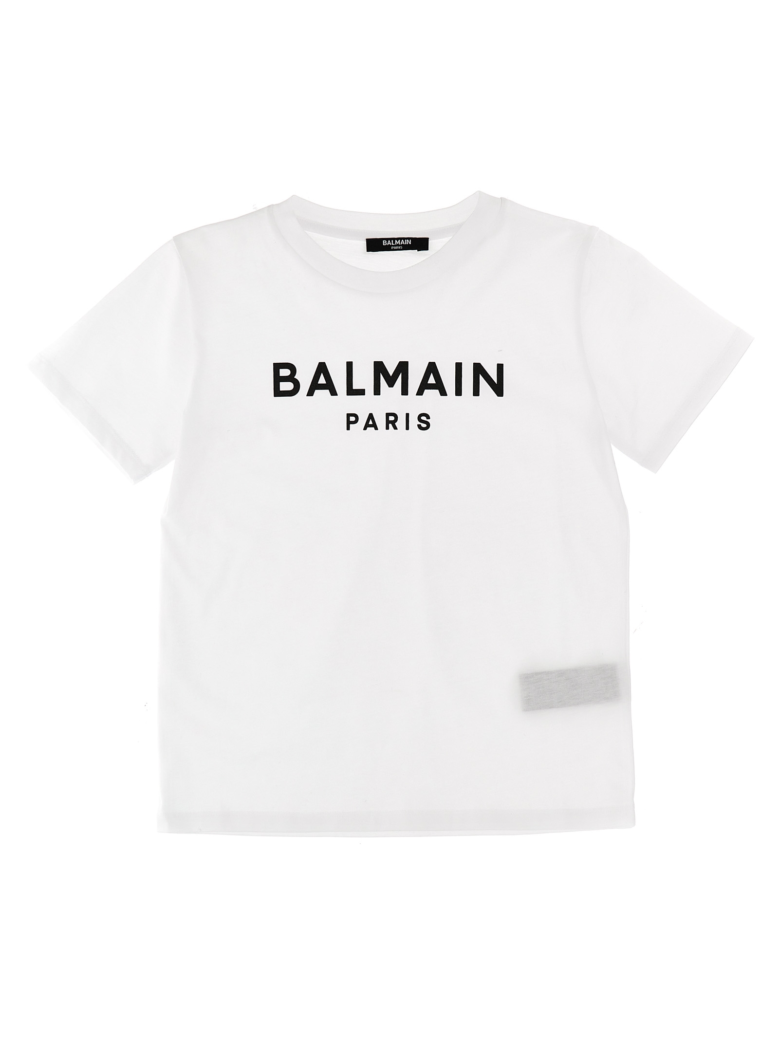 Футболка с принтом логотипа Balmain Kids, белый/черный
Футболка с принтом логотипа Balmain Kids, белый/черный