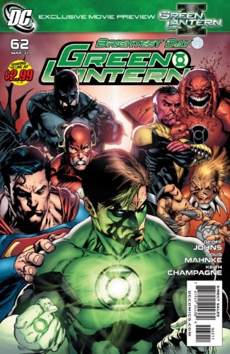Green Lantern #62 "Doug Mahnke Cover" (DC COMICS)
Green Lantern #62 "Doug Mahnke Cover" (DC COMICS)