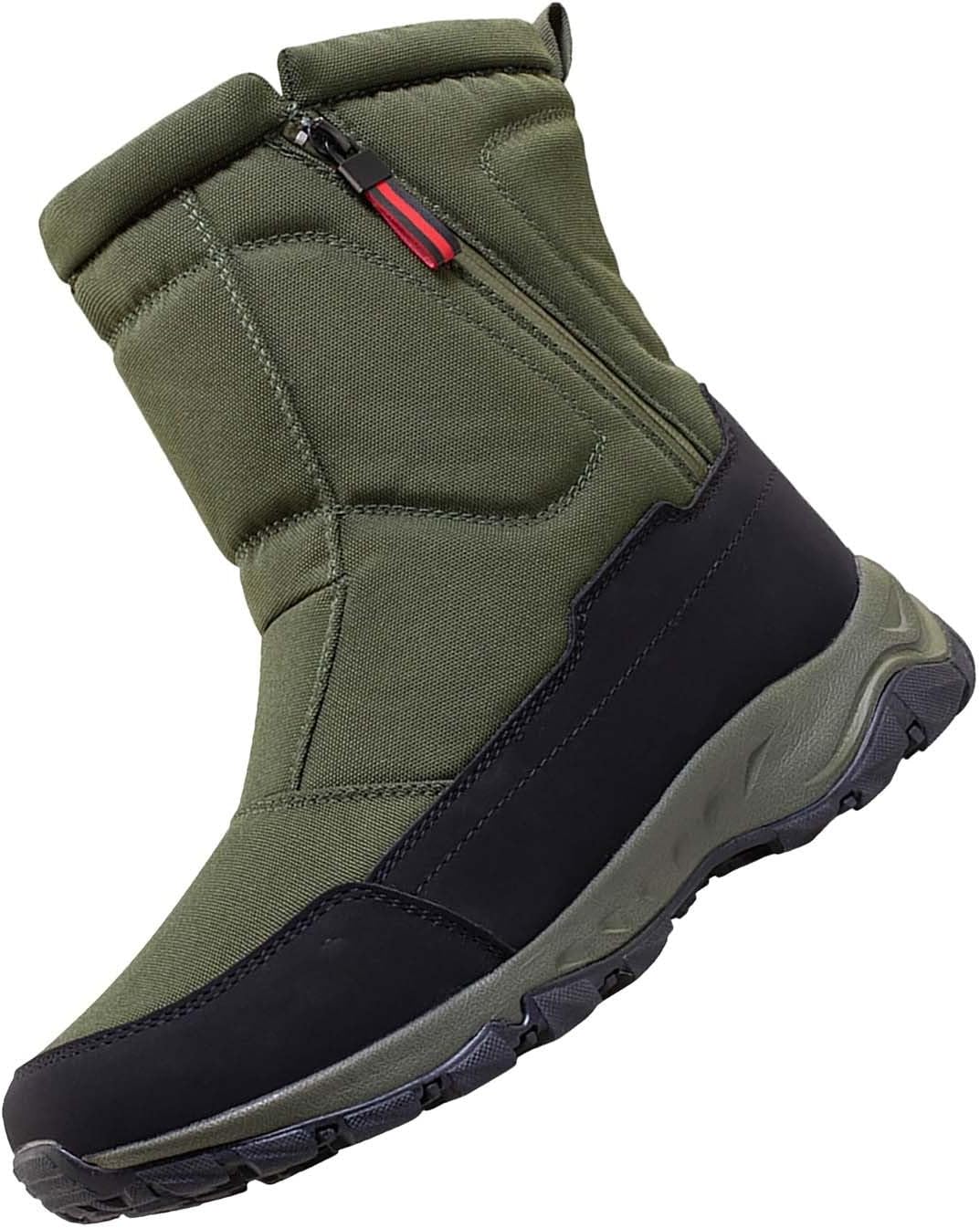 Женские зимние ботинки с боковой молнией, водоотталкивающие, с противоскользящей подошвой, утепленные мехом, высокие мужские ботинки, унисекс, для активного отдыха зимой Generic, зеленый
Женские зимние ботинки с боковой молнией, водоотталкивающие, с противоскользящей подошвой, утепленные мехом, высокие мужские ботинки, унисекс, для активного отдыха зимой Generic, зеленый