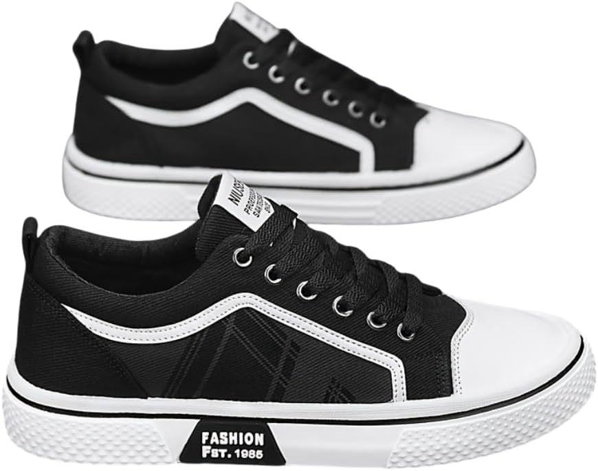 Мужские низкие кеды из хлопка - легкая дышащая ткань, прочная подошва из ПВХ, шнуровка, подходят для повседневной носки, прогулок на свежем воздухе и походов Hhhchpm, черный
Мужские низкие кеды из хлопка - легкая дышащая ткань, прочная подошва из ПВХ, шнуровка, подходят для повседневной носки, прогулок на свежем воздухе и походов Hhhchpm, черный