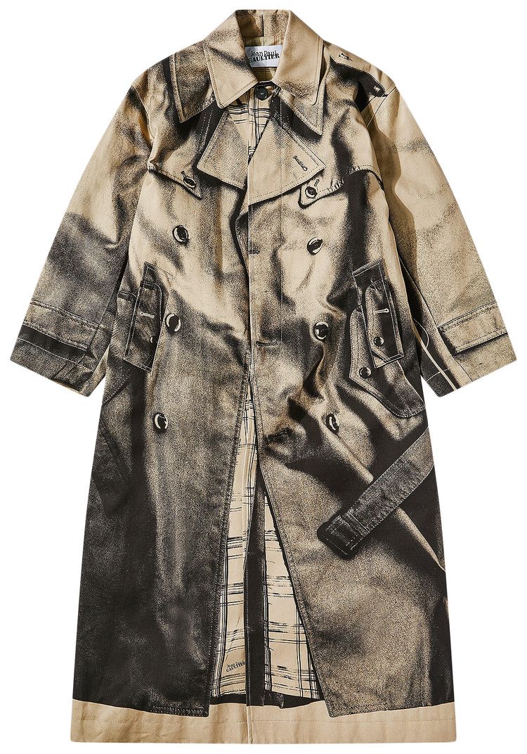 Джинсы Jean Paul Gaultier Trompe L'Oeil Trench Coat 'Sand/Black', загар
Джинсы Jean Paul Gaultier Trompe L'Oeil Trench Coat 'Sand/Black', загар
