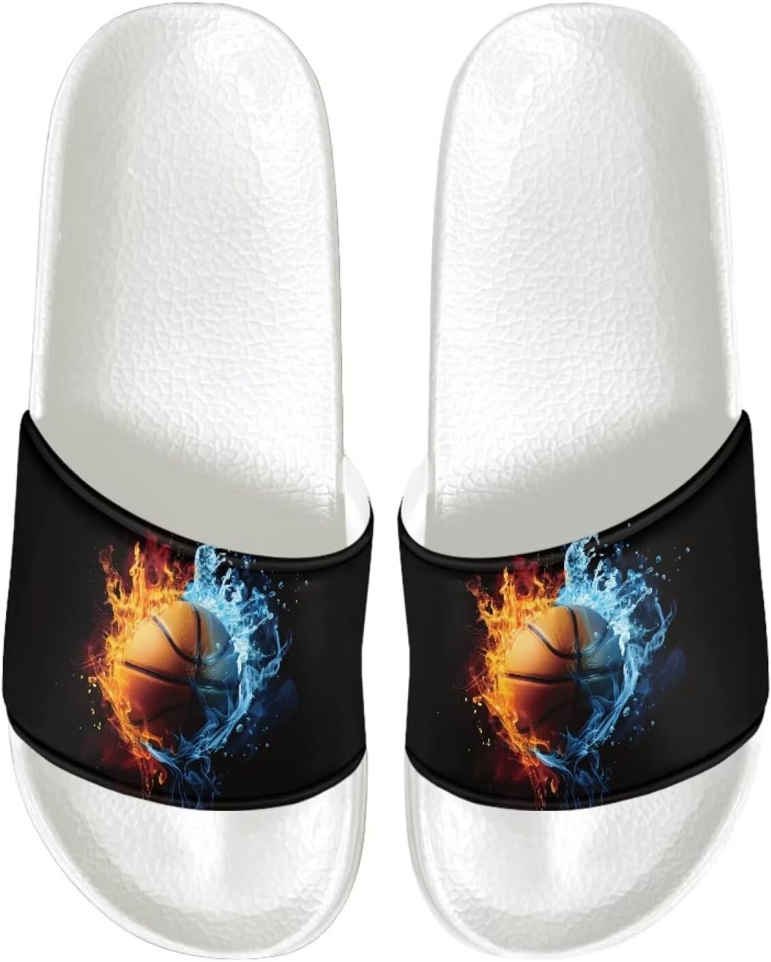 Шлепанцы для женщин и мужчин, нескользящие тапочки для душа Judentidos, Fire Basketball
Шлепанцы для женщин и мужчин, нескользящие тапочки для душа Judentidos, Fire Basketball