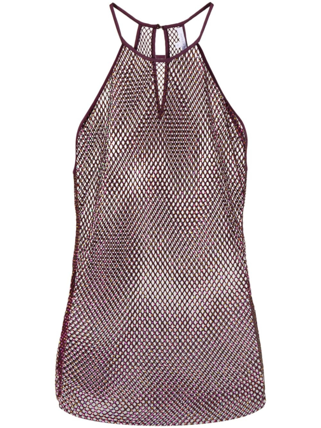 Patrizia Pepe сетчатый топ с круглым вырезом и стразами, фиолетовый
Patrizia Pepe сетчатый топ с круглым вырезом и стразами, фиолетовый