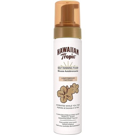 Пена для автозагара легкая/средняя 200мл, Hawaiian Tropic
Пена для автозагара легкая/средняя 200мл, Hawaiian Tropic