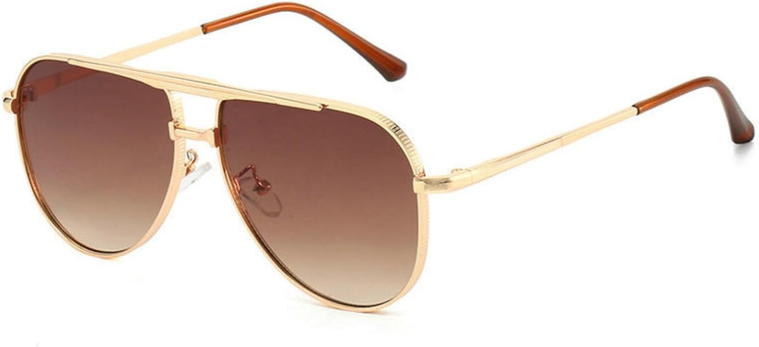 Винтажные солнцезащитные очки Willochra большого размера в стиле «пилот» для женщин, 2025 год, роскошная металлическая оправа, модные солнцезащитные очки для мужчин с защитой от УФ-излучения UV400, C3
Винтажные солнцезащитные очки Willochra большого размера в стиле «пилот» для женщин, 2025 год, роскошная металлическая оправа, модные солнцезащитные очки для мужчин с защитой от УФ-излучения UV400, C3