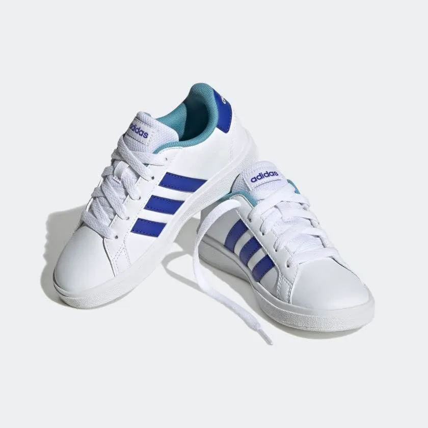 Кроссовки Adidas Kids' Grand Court 2.0, белый/синий
Кроссовки Adidas Kids' Grand Court 2.0, белый/синий