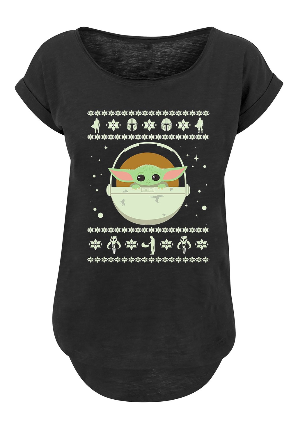 Футболка с принтом STAR WARS THE MANDALORIAN BABY YODA WEIHNACHTEN KRIEG F4NT4STIC, черный
Футболка с принтом STAR WARS THE MANDALORIAN BABY YODA WEIHNACHTEN KRIEG F4NT4STIC, черный