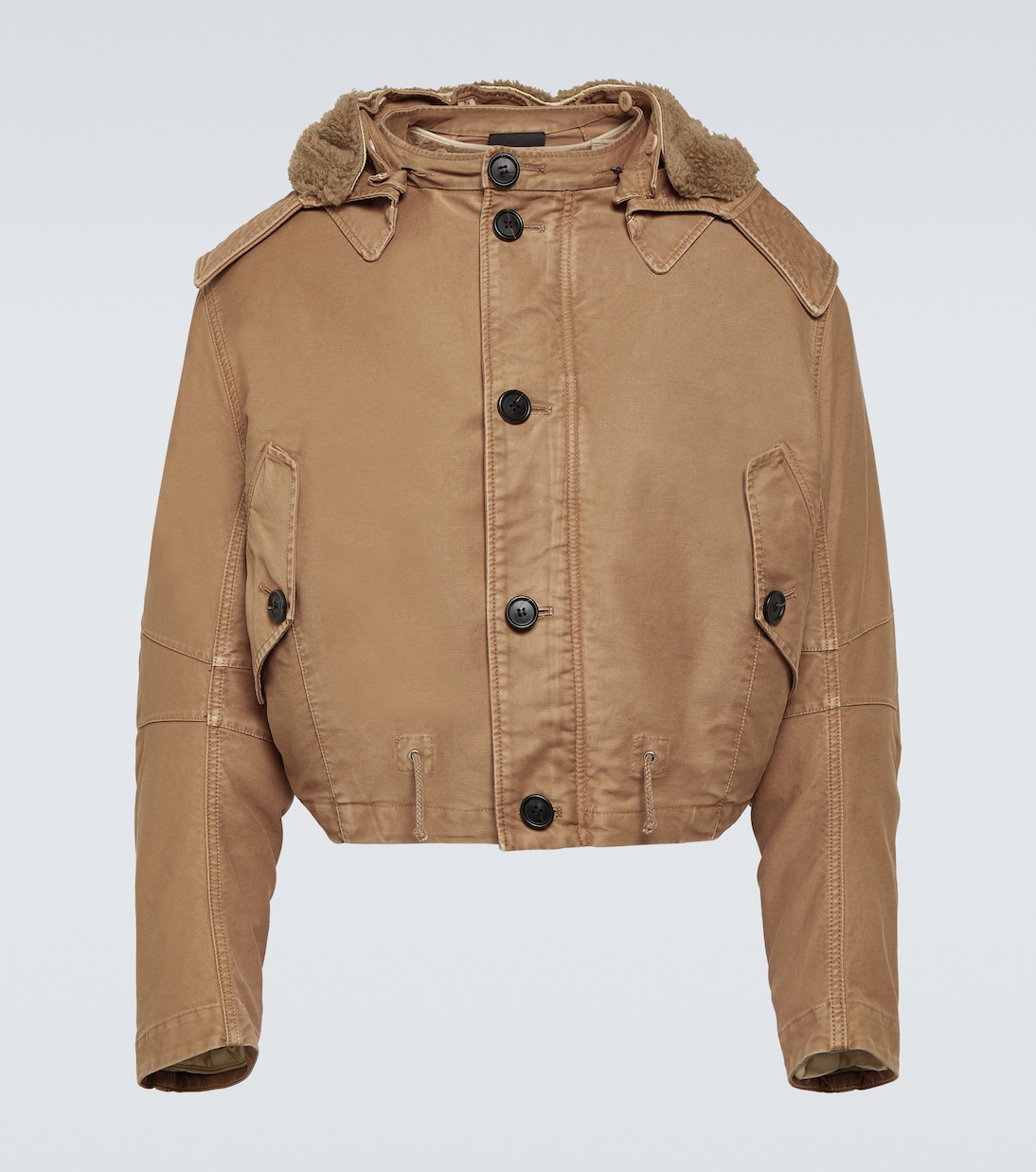 Бомбер с отделкой из искусственного меха Prada, Sughero
Бомбер с отделкой из искусственного меха Prada, Sughero