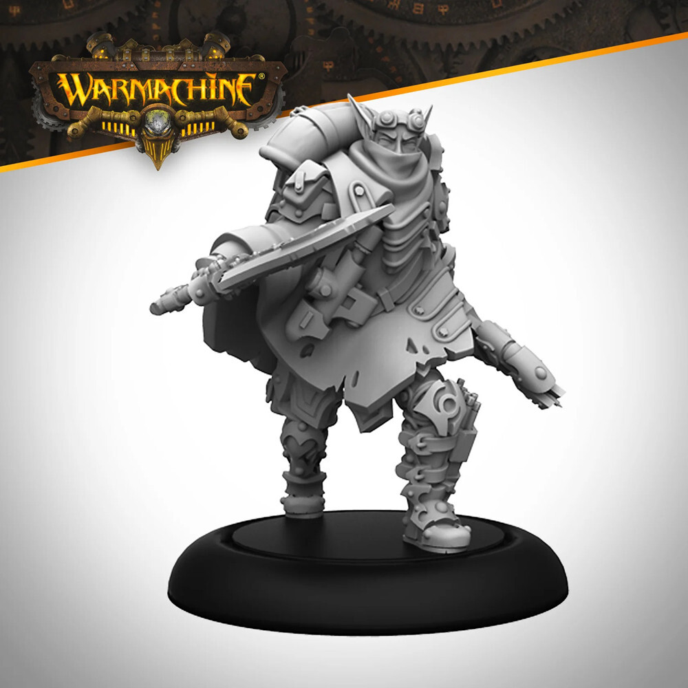 Миниатюра Steamforged Games Warmachine: Mage Hunter Commander (Variant)
Миниатюра Steamforged Games Warmachine: Mage Hunter Commander (Variant)