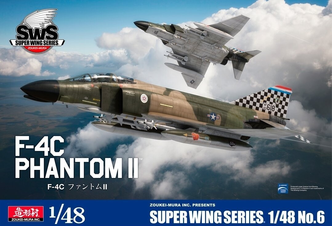 Зокей-Мура SWS4806 F-4C Phantom II 1/48 Inna marka
Зокей-Мура SWS4806 F-4C Phantom II 1/48 Inna marka