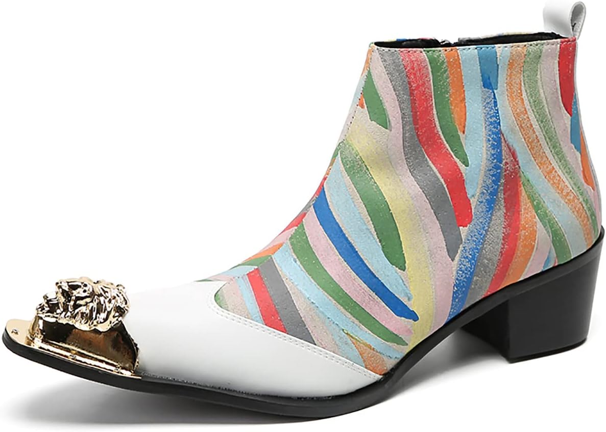 Мужские ковбойские ботинки Santimon Mens, вечеринка, повседневные кожаные с металлическим носком, челси ботинки для мужчин, модные, с граффити, на молнии, ручная работа, вестерн, Color
Мужские ковбойские ботинки Santimon Mens, вечеринка, повседневные кожаные с металлическим носком, челси ботинки для мужчин, модные, с граффити, на молнии, ручная работа, вестерн, Color