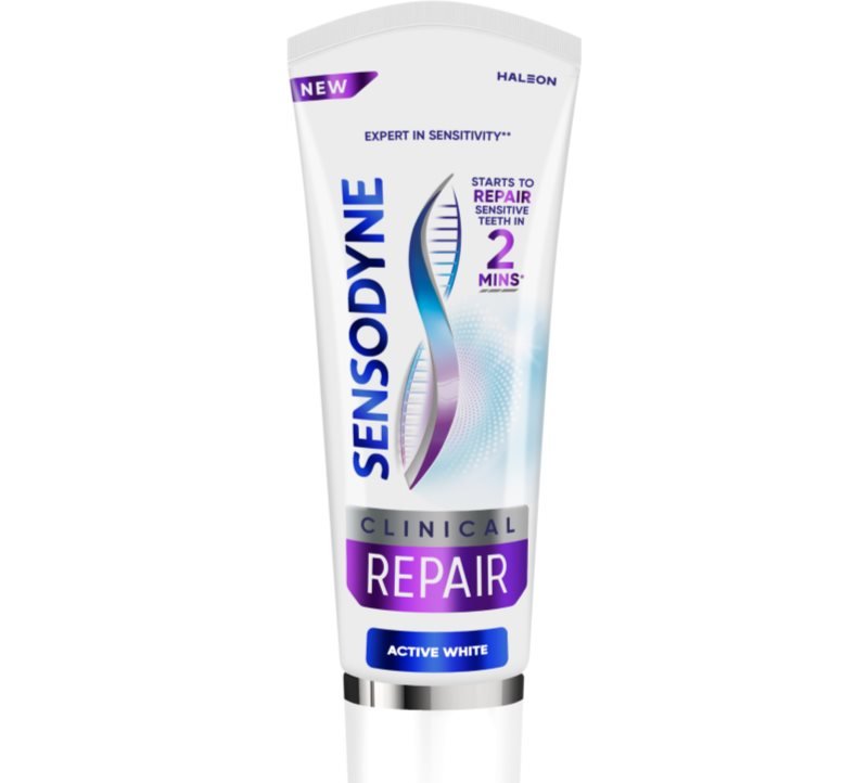 Зубная паста Sensodyne Clinical Repair Active White 75 мл
Зубная паста Sensodyne Clinical Repair Active White 75 мл