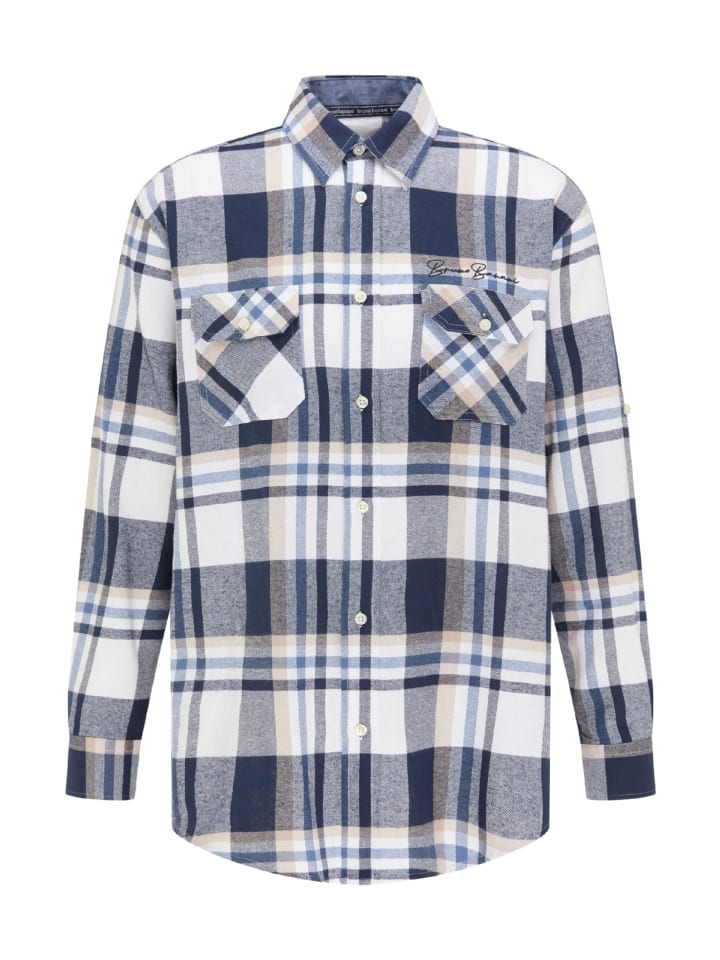 Рубашка MICHAEL'S темно-синего цвета Bruno Banani
Рубашка MICHAEL'S темно-синего цвета Bruno Banani