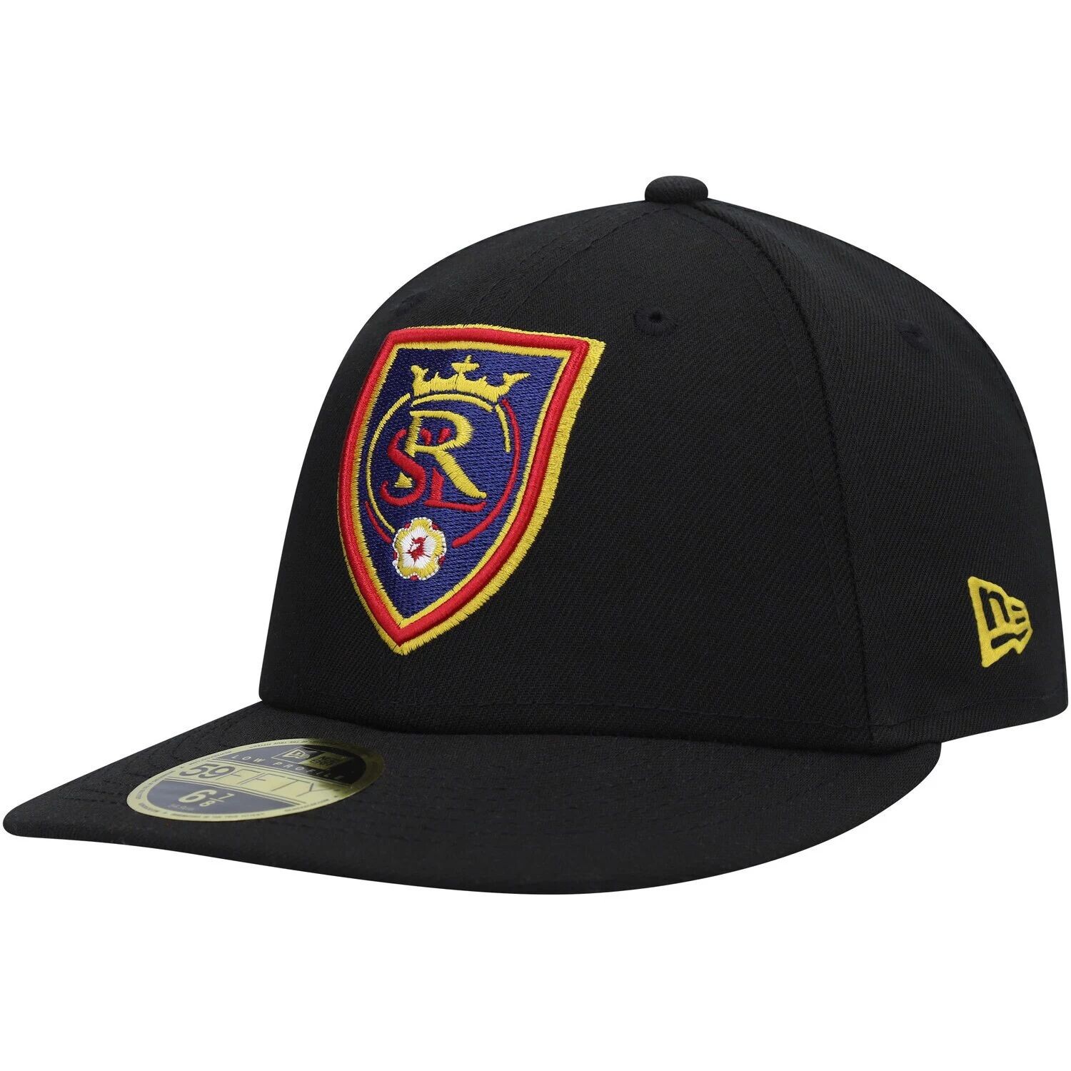 Мужская облегающая шляпа New Era Black Real Salt Lake Primary Logo Low Profile 59FIFTY 
Мужская облегающая шляпа New Era Black Real Salt Lake Primary Logo Low Profile 59FIFTY