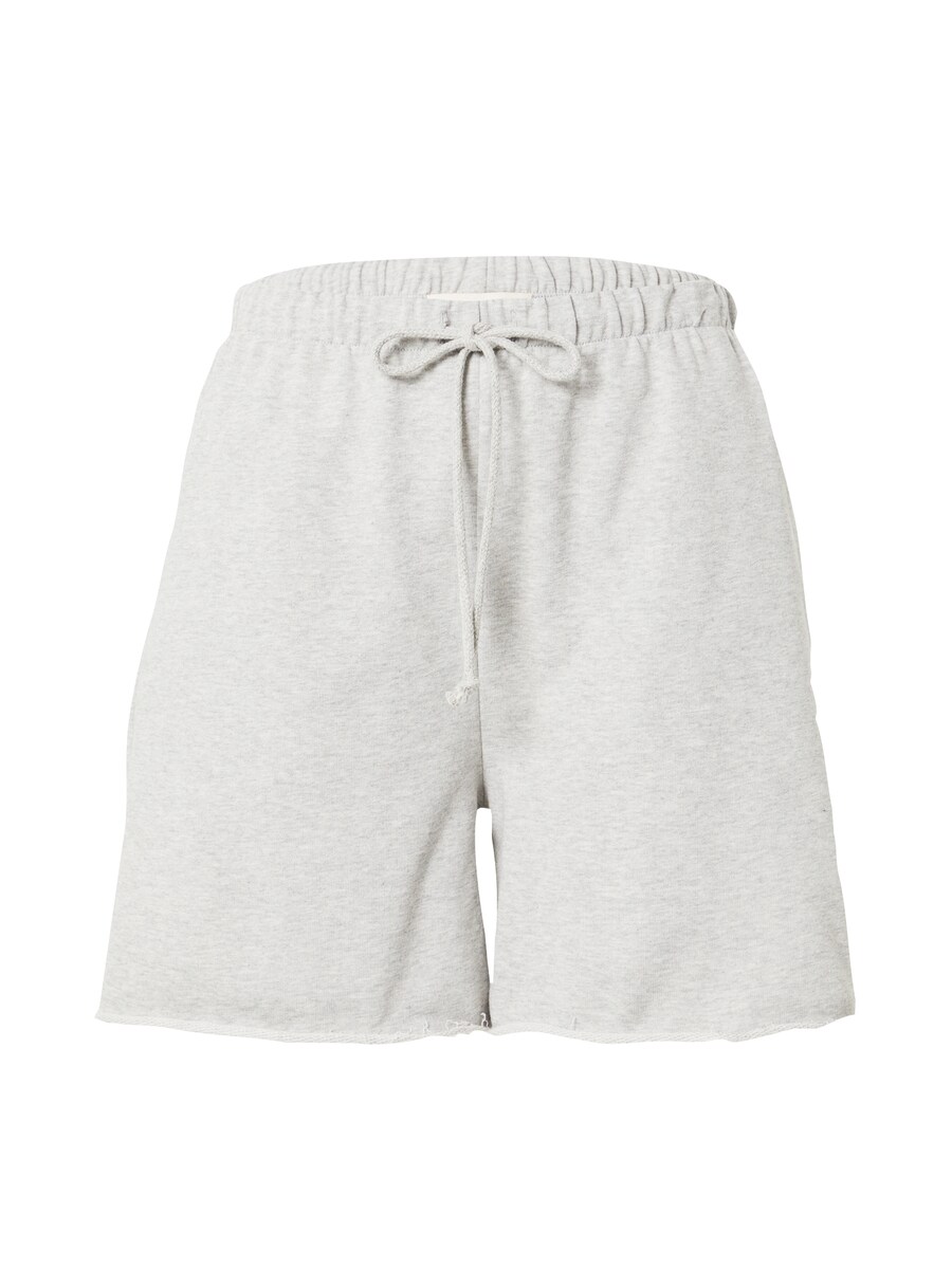 Шорты LENI KLUM x ABOUT YOU Loose fit Pants Nola, пятнистый серый 
Шорты LENI KLUM x ABOUT YOU Loose fit Pants Nola, пятнистый серый