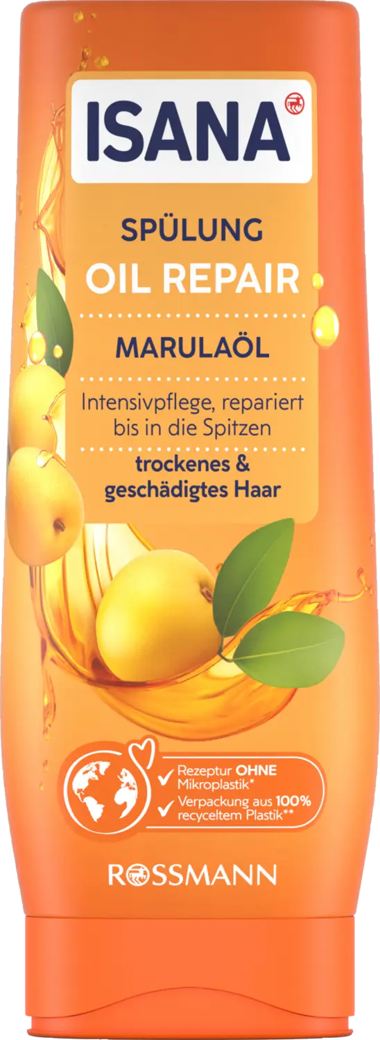 Кондиционер ISANA Spülung Oil Repair Marulaöl
Кондиционер ISANA Spülung Oil Repair Marulaöl