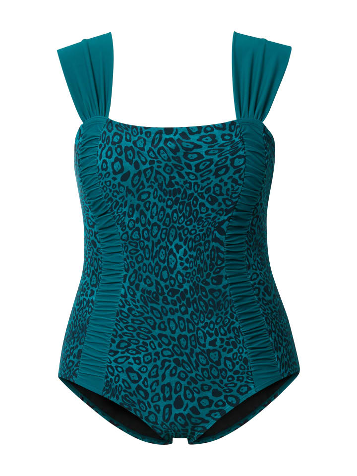 Купальник Ulla Popken, темно-зеленый
Купальник Ulla Popken, темно-зеленый