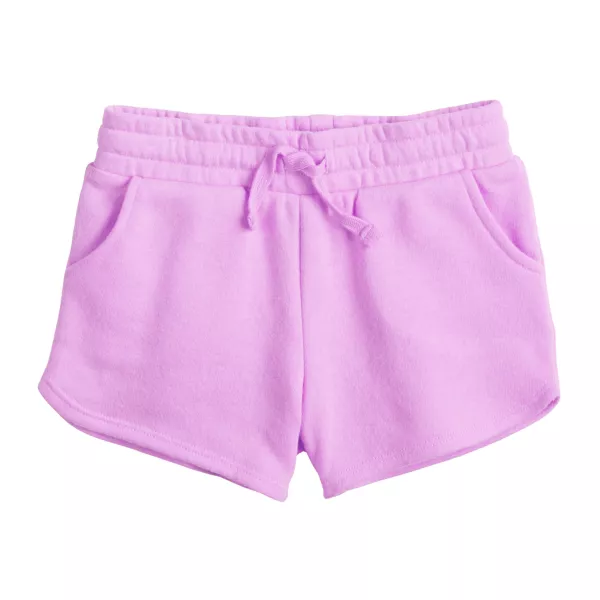 Трикотажные шорты для девочек 4-12 лет Jumping Beans, цвет little lavender 
Трикотажные шорты для девочек 4-12 лет Jumping Beans, цвет little lavender