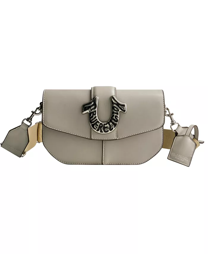 Плечевая сумка с акцентом в виде фирменного логотипа True Religion, серый
Плечевая сумка с акцентом в виде фирменного логотипа True Religion, серый
