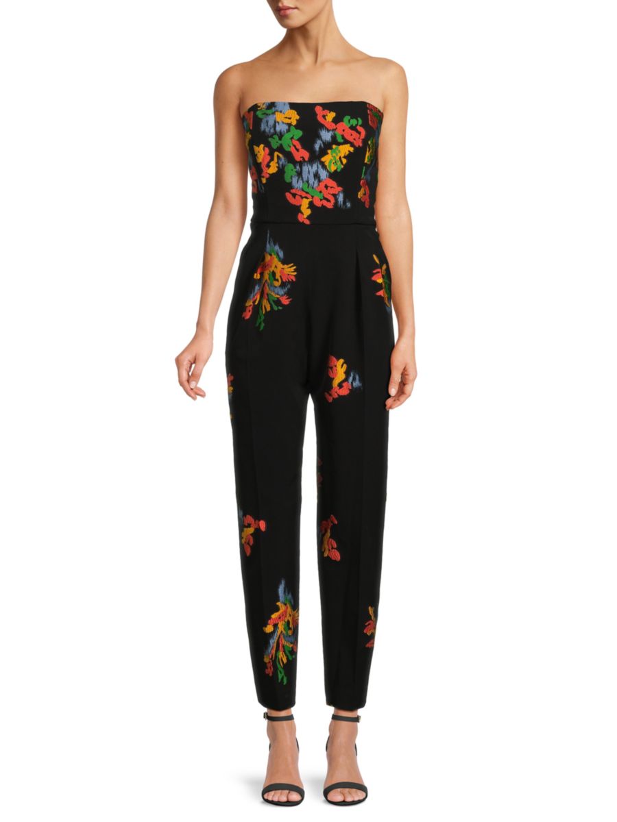 Вышитый комбинезон без бретелек Lafayette 148 New York, черный мульти
Вышитый комбинезон без бретелек Lafayette 148 New York, черный мульти