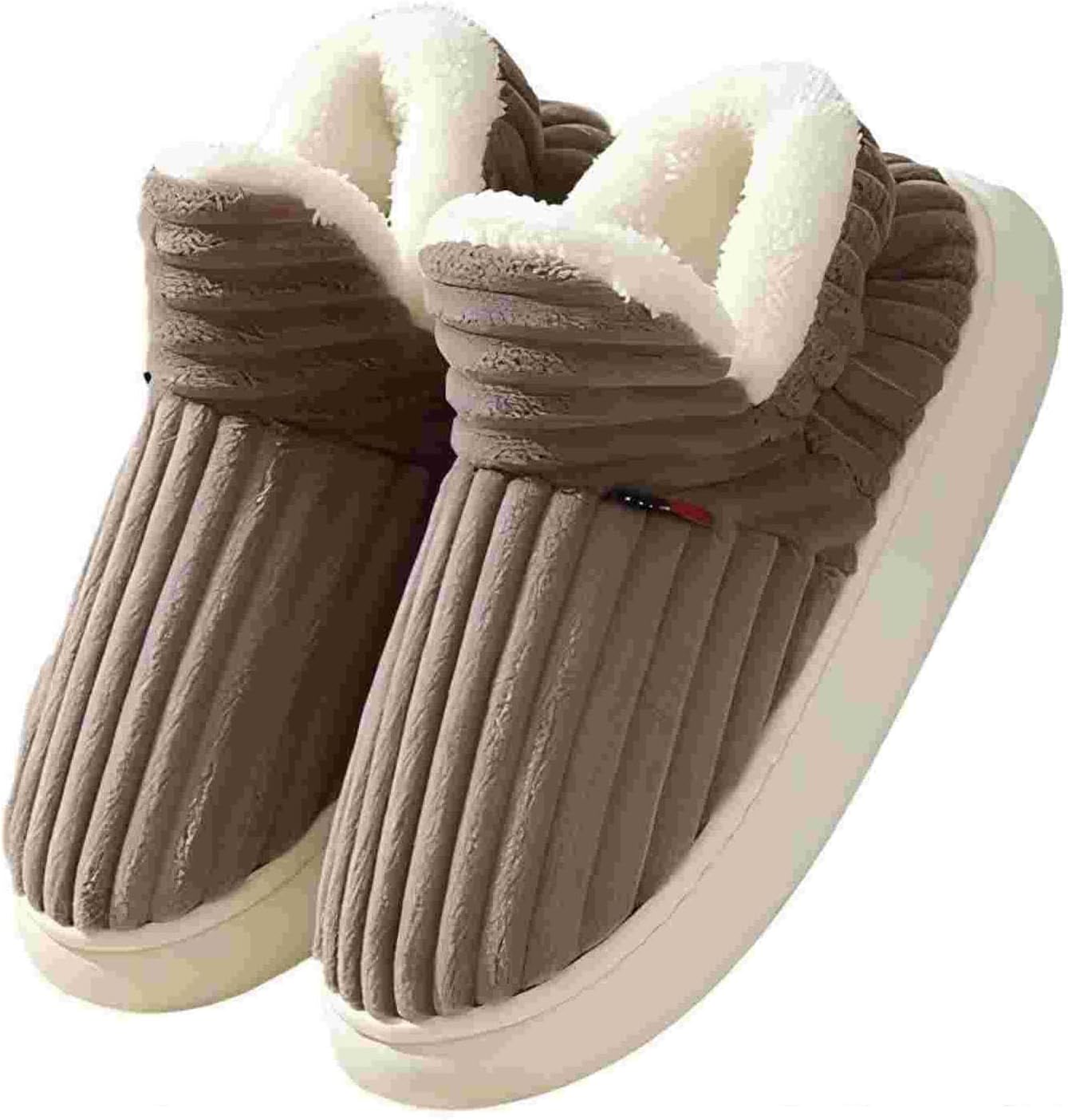 Плюшевые ботинки-тапочки для женщин и мужчин, мягкие ботильоны-тапочки до щиколотки, теплые пушистые удобные домашние тапочки с противоскользящей толстой подошвой для зимы Vfux, Coffee
Плюшевые ботинки-тапочки для женщин и мужчин, мягкие ботильоны-тапочки до щиколотки, теплые пушистые удобные домашние тапочки с противоскользящей толстой подошвой для зимы Vfux, Coffee