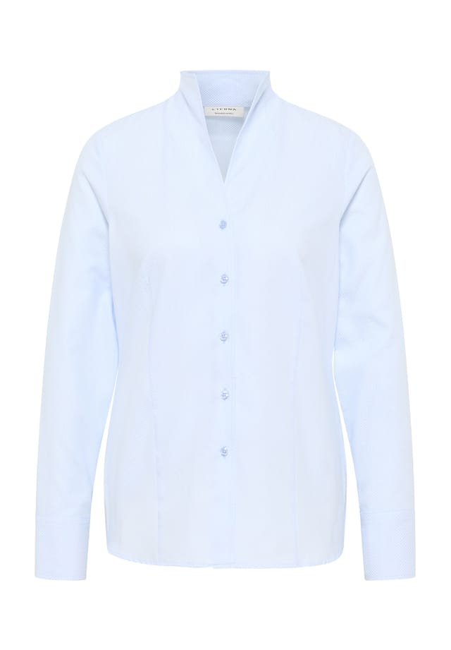 Жаккардовая блузка стандартный крой Eterna, голубой
Жаккардовая блузка стандартный крой Eterna, голубой