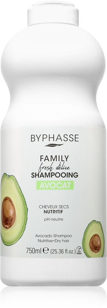 Шампунь с авокадо для сухих волос Byphasse, 750 мл
Шампунь с авокадо для сухих волос Byphasse, 750 мл