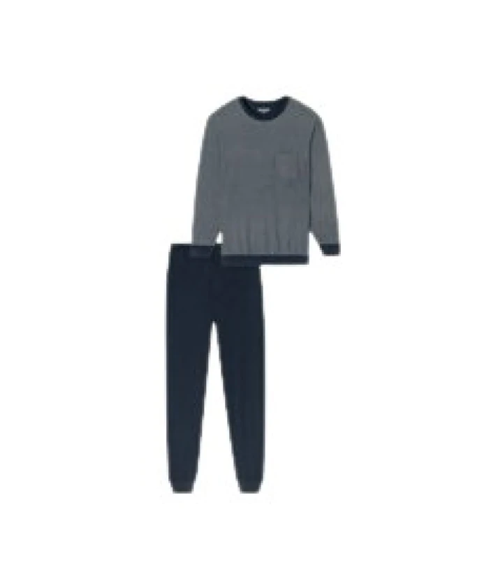 Пижама первой необходимости для комфорта Schiesser, синий
Пижама первой необходимости для комфорта Schiesser, синий