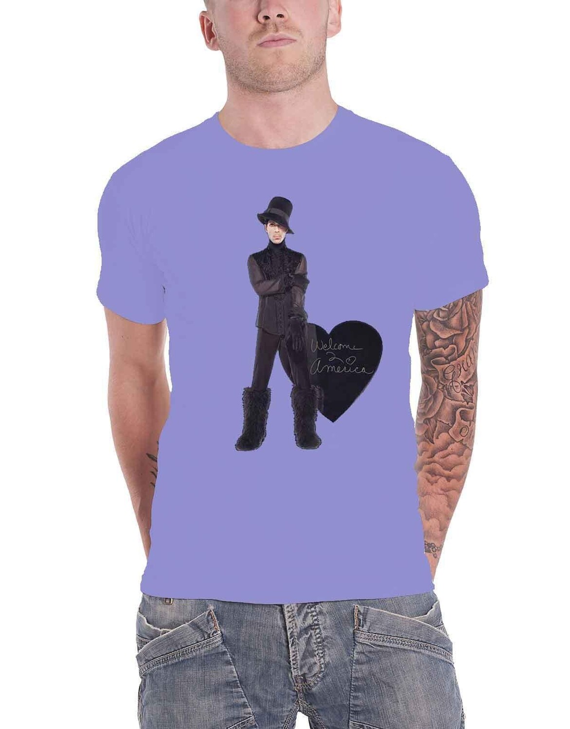 Футболка с фиолетовым сердцем Prince, фиолетовый
Футболка с фиолетовым сердцем Prince, фиолетовый